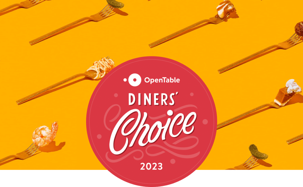 OpenTable Diner's Choice 2023 logo